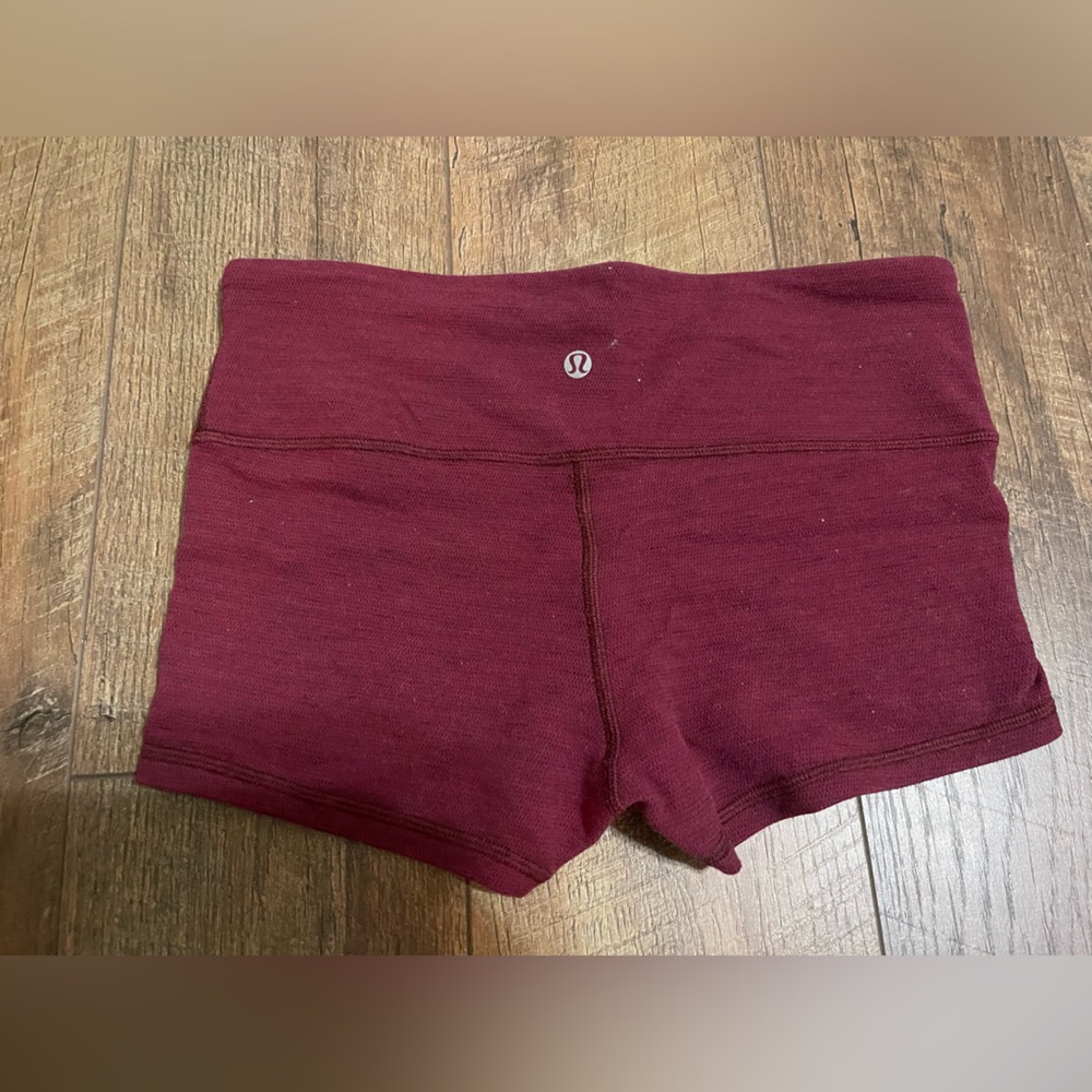 Super short lululemon shorts!